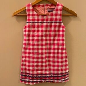 Vineyard Vines Girls Gingham Dress
